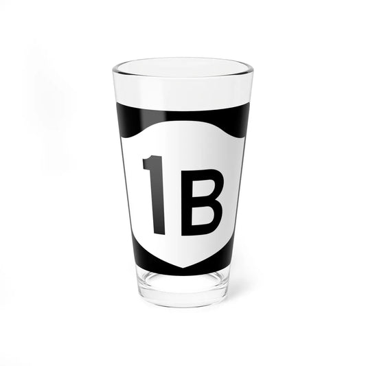 NY-1B (New York) (Road Sign) Pint Glass 16oz 16oz - Go Mug Yourself