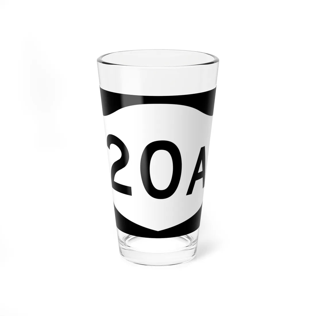 NY-20A (New York) (Road Sign) Pint Glss 16oz 16oz - Go Mug Yourself