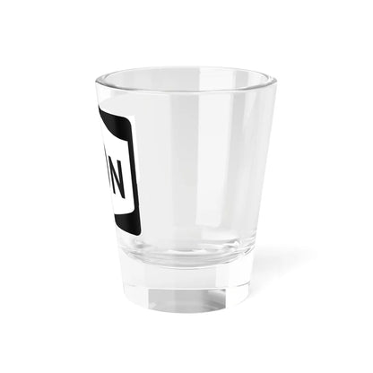 NY-20N (New York) (Road Sign) Shot Glass 1.5oz - Go Mug Yourself