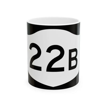 NY-22B (New York) (Road Sign) White Coffee Mug 11oz - Go Mug Yourself