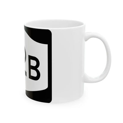 NY-22B (New York) (Road Sign) White Coffee Mug - Go Mug Yourself