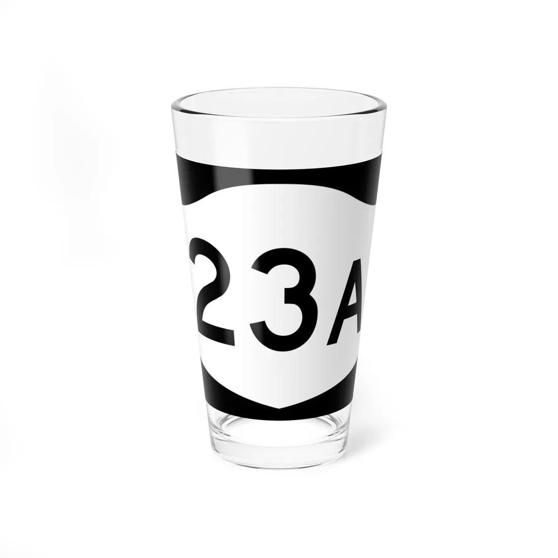 NY-23A (New York) (Road Sign) Pint Glss 16oz 16oz - Go Mug Yourself