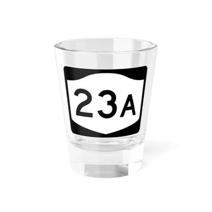 NY-23A (New York) (Road Sign) Shot Glass 1.5oz 1.5oz - Go Mug Yourself