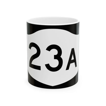 NY-23A (New York) (Road Sign) White Coffee Mug 11oz - Go Mug Yourself