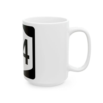 NY-24 (New York) (Road Sign) White Coffee Mug - Go Mug Yourself