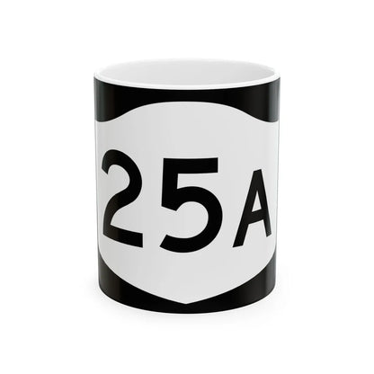 NY-25A (New York) (Road Sign) White Coffee Mug 11oz - Go Mug Yourself