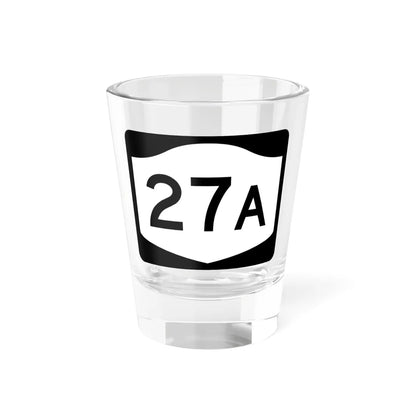 NY-27A (New York) (Road Sign) Shot Glass 1.5oz 1.5oz - Go Mug Yourself