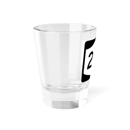 NY-27A (New York) (Road Sign) Shot Glass 1.5oz - Go Mug Yourself