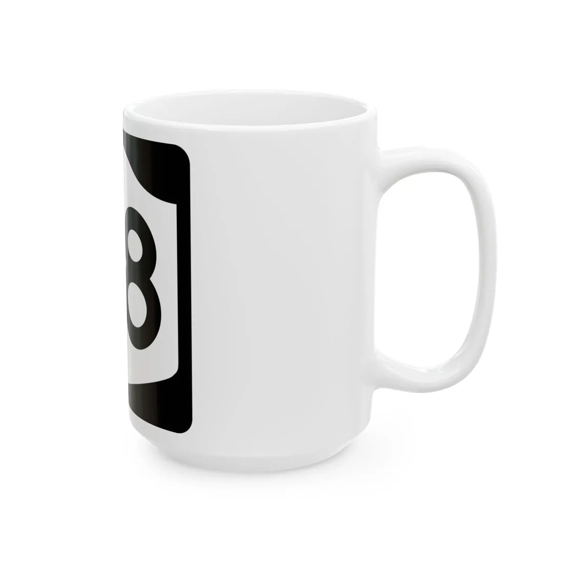 NY-28 (New York) (Road Sign) White Coffee Mug - Go Mug Yourself