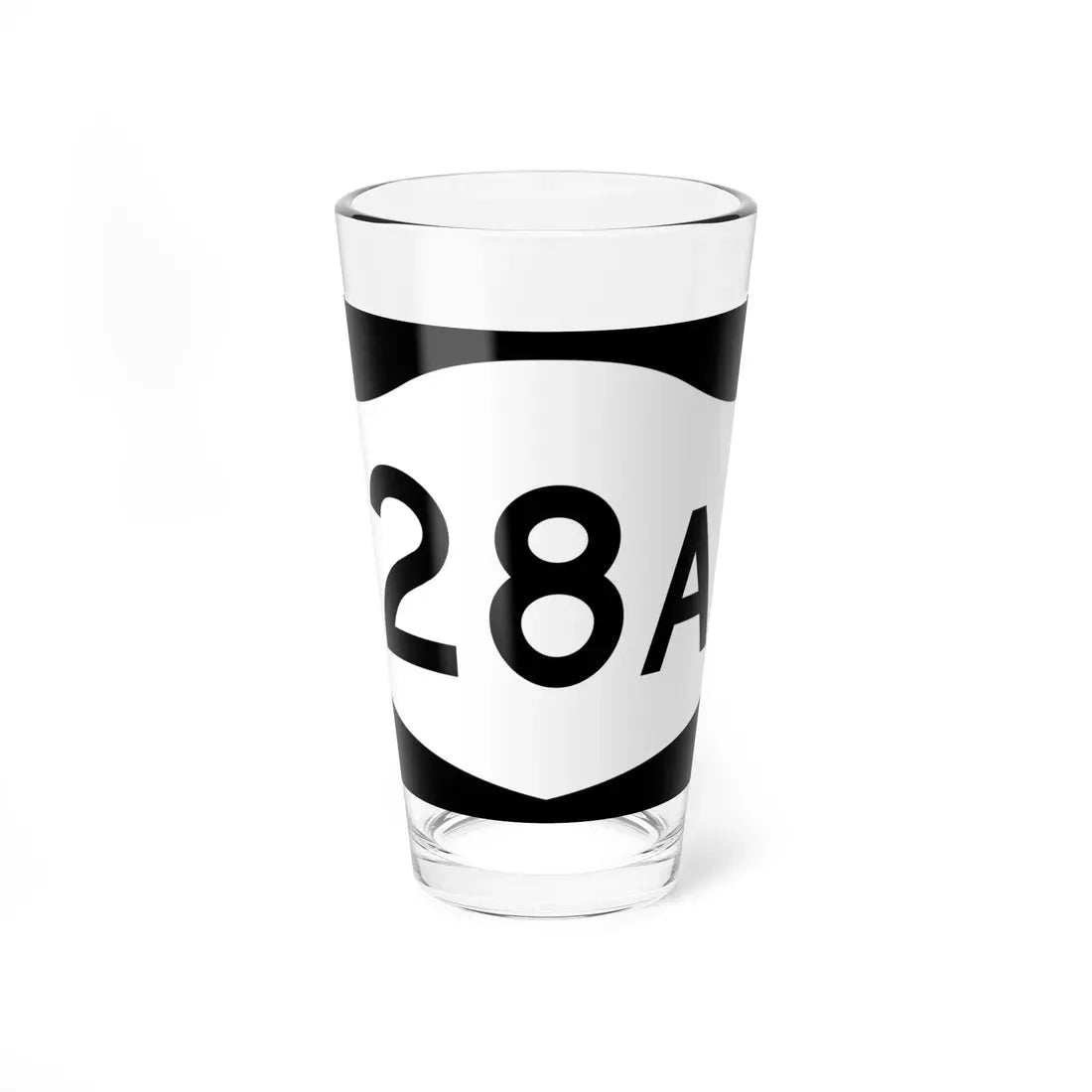 NY-28A (New York) (Road Sign) Pint Glass 16oz 16oz - Go Mug Yourself