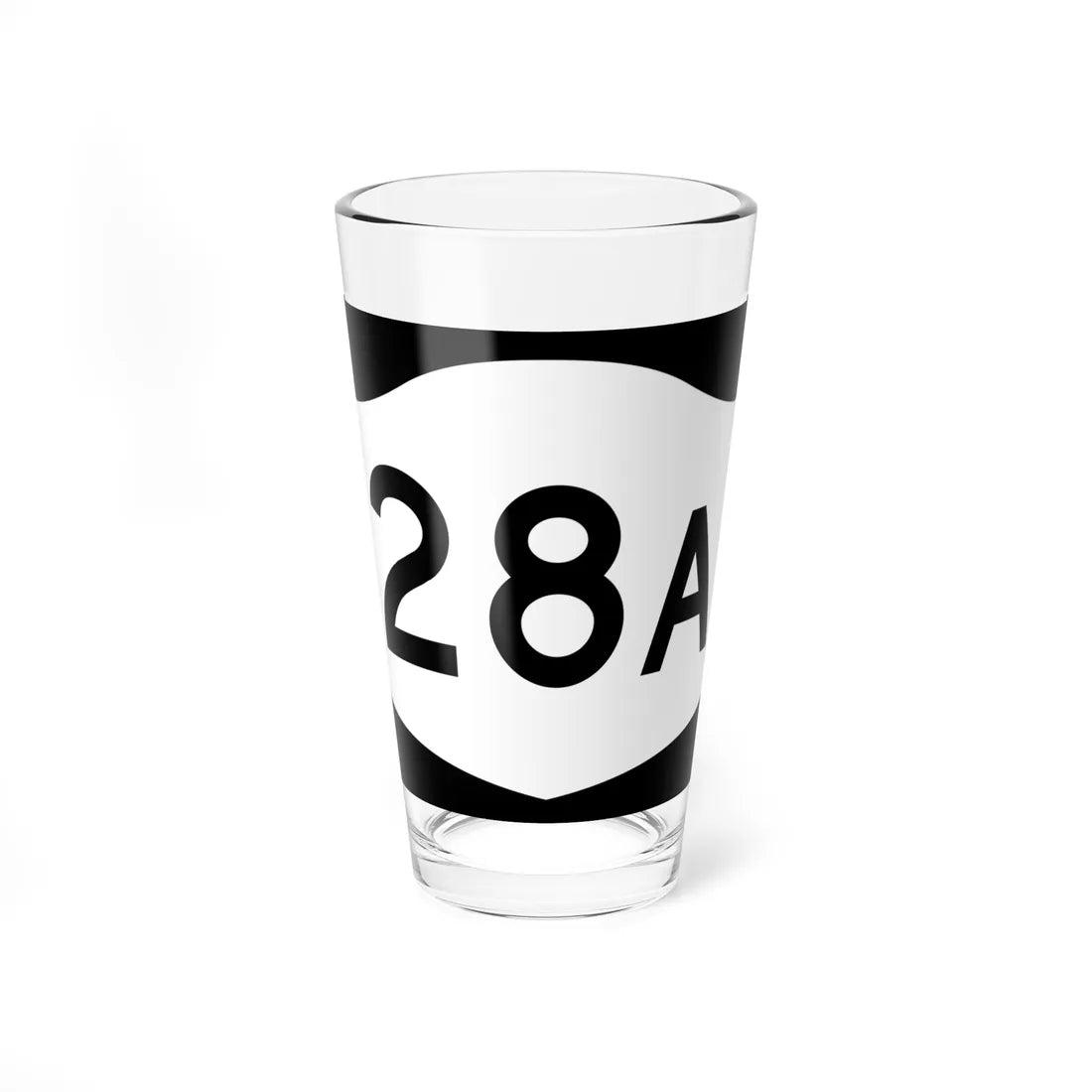 NY-28A (New York) (Road Sign) Pint Glss 16oz 16oz - Go Mug Yourself