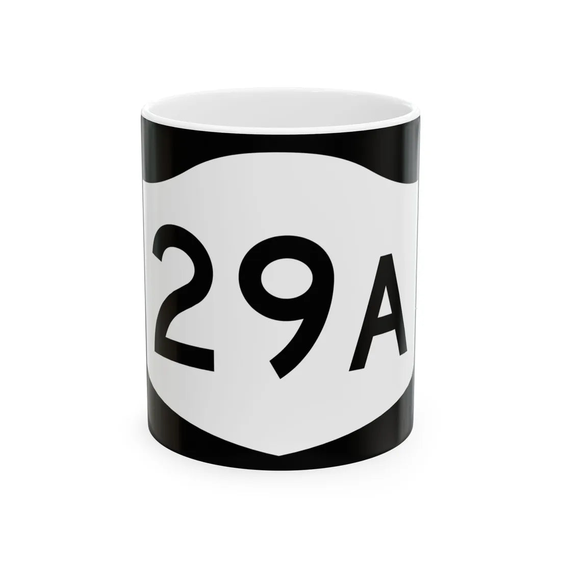 NY-29A (New York) (Road Sign) White Coffee Mug 11oz - Go Mug Yourself