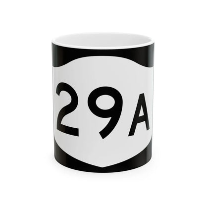 NY-29A (New York) (Road Sign) White Coffee Mug 11oz - Go Mug Yourself