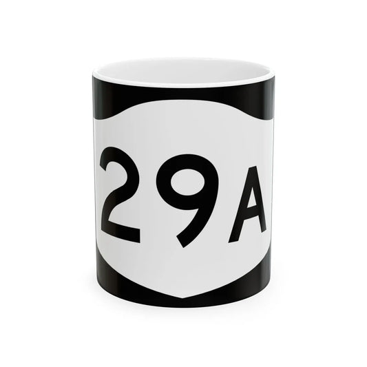 NY-29A (New York) (Road Sign) White Coffee Mug 11oz - Go Mug Yourself