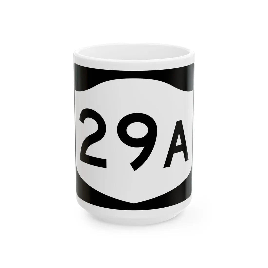 NY-29A (New York) (Road Sign) White Coffee Mug 15oz - Go Mug Yourself
