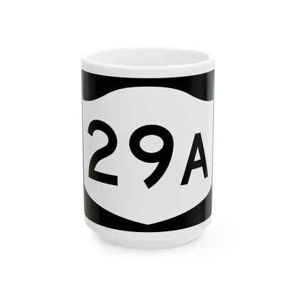 NY-29A (New York) (Road Sign) White Coffee Mug 15oz - Go Mug Yourself