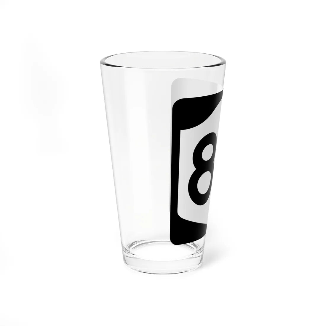 NY-2di (New York) (Road Sign) Pint Glass 16oz - Go Mug Yourself