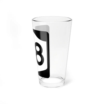 NY-2di (New York) (Road Sign) Pint Glass 16oz - Go Mug Yourself