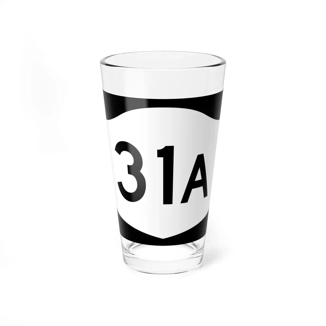 NY-31A (New York) (Road Sign) Pint Glass 16oz 16oz - Go Mug Yourself