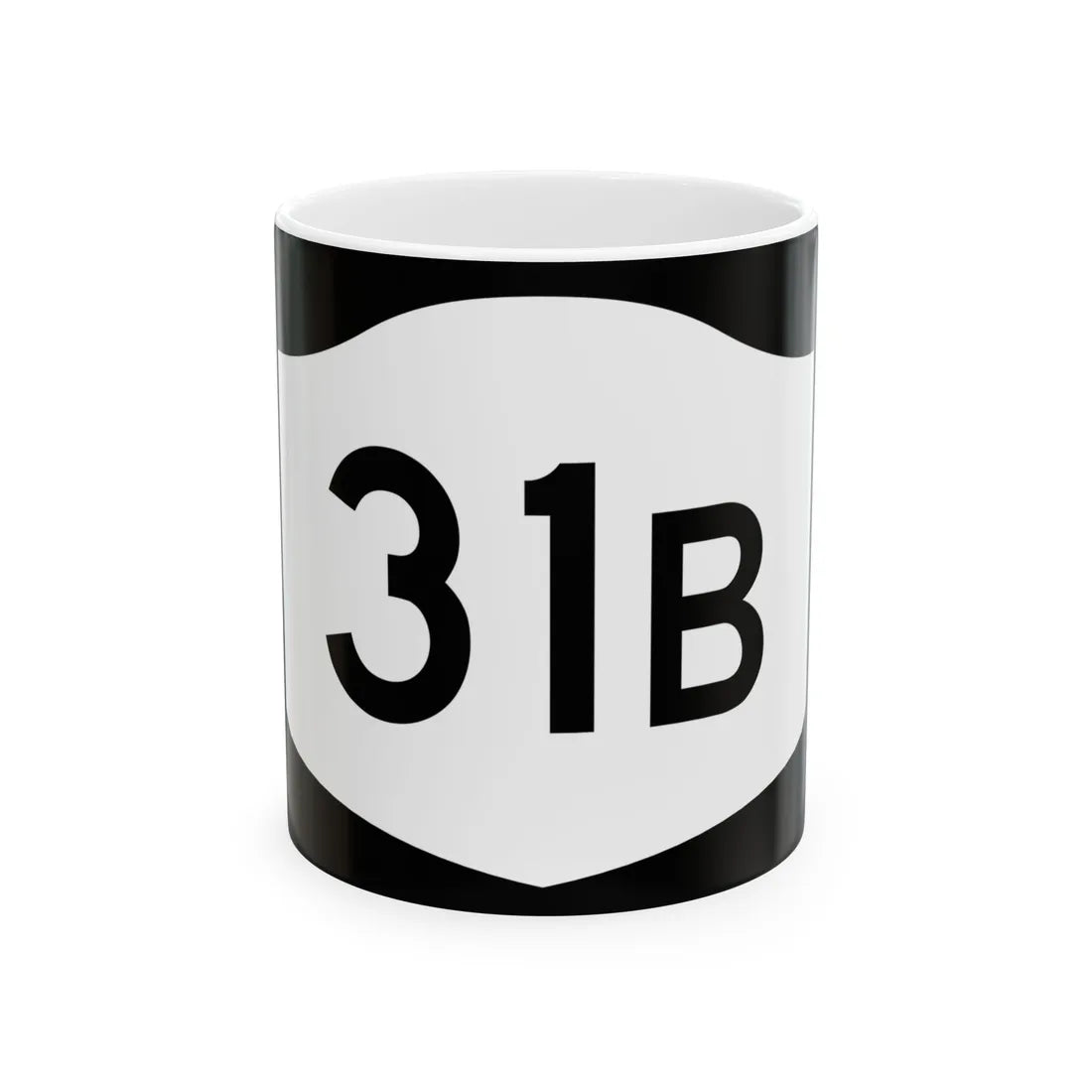 NY-31B (New York) (Road Sign) White Coffee Mug 11oz - Go Mug Yourself