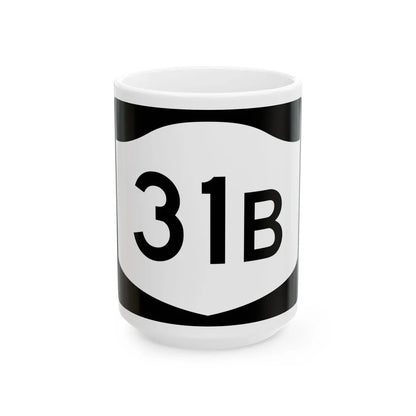NY-31B (New York) (Road Sign) White Coffee Mug 15oz - Go Mug Yourself