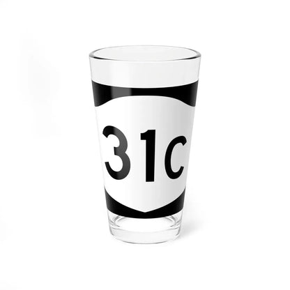 NY-31C (New York) (Road Sign) Pint Glass 16oz 16oz - Go Mug Yourself