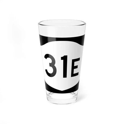 NY-31E (New York) (Road Sign) Pint Glass 16oz 16oz - Go Mug Yourself