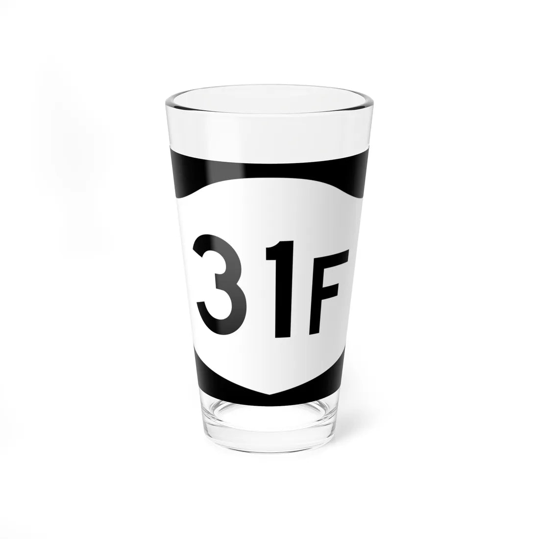 NY-31F (New York) (Road Sign) Pint Glss 16oz 16oz - Go Mug Yourself