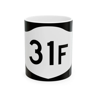 NY-31F (New York) (Road Sign) White Coffee Mug 11oz - Go Mug Yourself