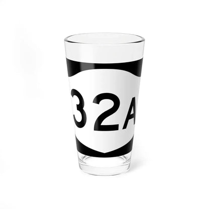 NY-32A (New York) (Road Sign) Pint Glass 16oz 16oz - Go Mug Yourself
