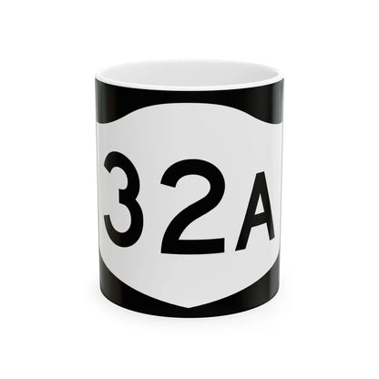 NY-32A (New York) (Road Sign) White Coffee Mug 11oz - Go Mug Yourself