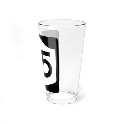 NY-35 (New York) (Road Sign) Pint Glass 16oz - Go Mug Yourself