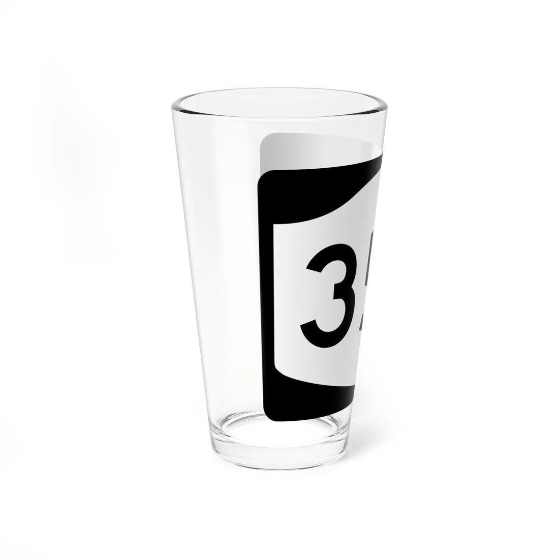 NY-35A (New York) (Road Sign) Pint Glass 16oz - Go Mug Yourself