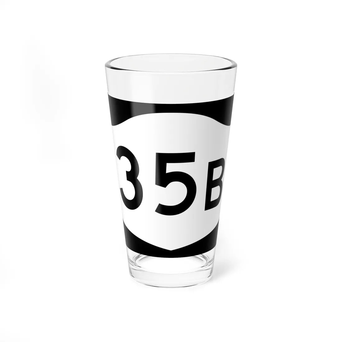 NY-35B (New York) (Road Sign) Pint Glass 16oz 16oz - Go Mug Yourself