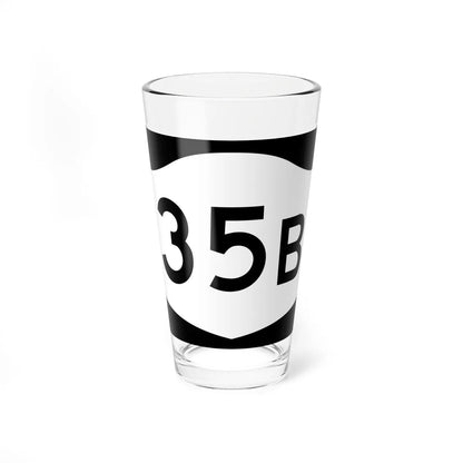 NY-35B (New York) (Road Sign) Pint Glass 16oz 16oz - Go Mug Yourself