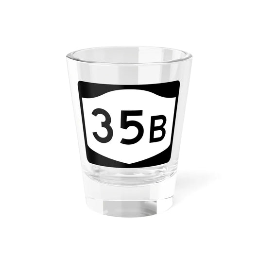 NY-35B (New York) (Road Sign) Shot Glass 1.5oz 1.5oz - Go Mug Yourself