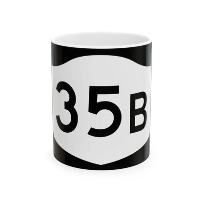 NY-35B (New York) (Road Sign) White Coffee Mug 11oz - Go Mug Yourself