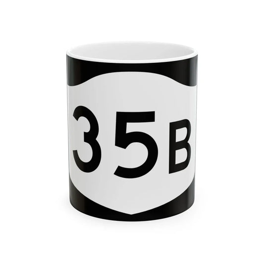 NY-35B (New York) (Road Sign) White Coffee Mug 11oz - Go Mug Yourself