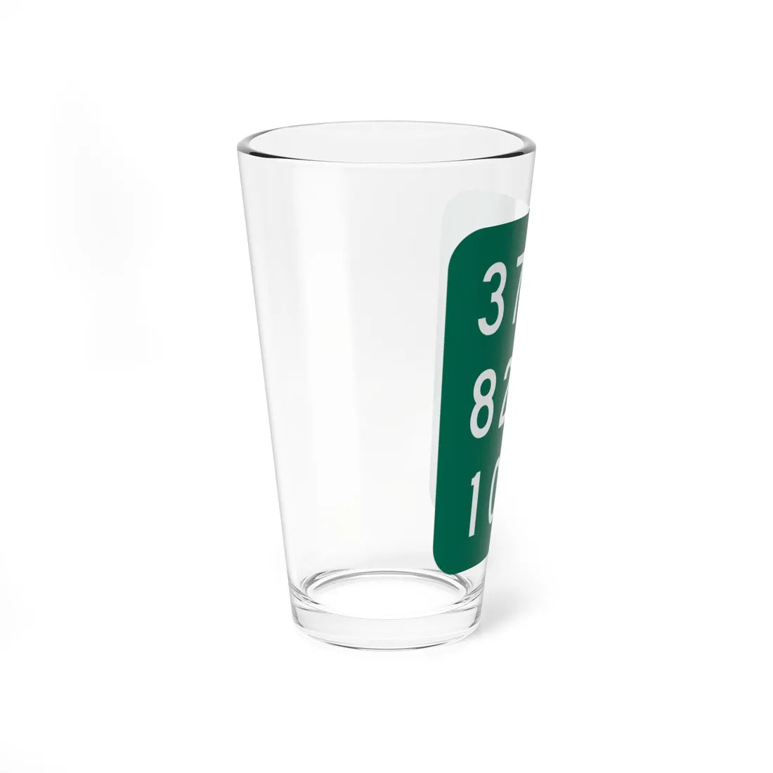 NY-376D (New York) (Road Sign) Pint Glss 16oz - Go Mug Yourself