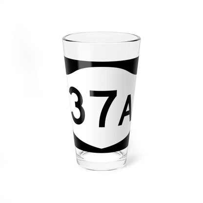 NY-37A (New York) (Road Sign) Pint Glass 16oz 16oz - Go Mug Yourself