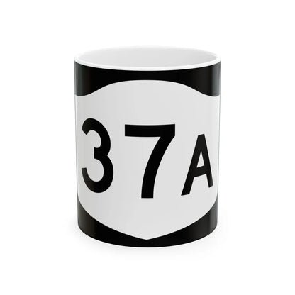 NY-37A (New York) (Road Sign) White Coffee Mug 11oz - Go Mug Yourself