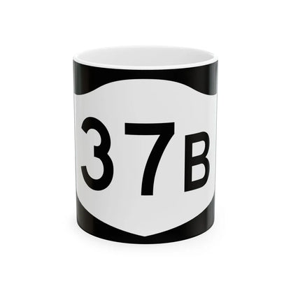 NY-37B (New York) (Road Sign) White Coffee Mug 11oz - Go Mug Yourself