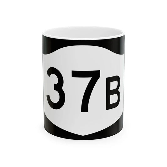 NY-37B (New York) (Road Sign) White Coffee Mug 11oz - Go Mug Yourself