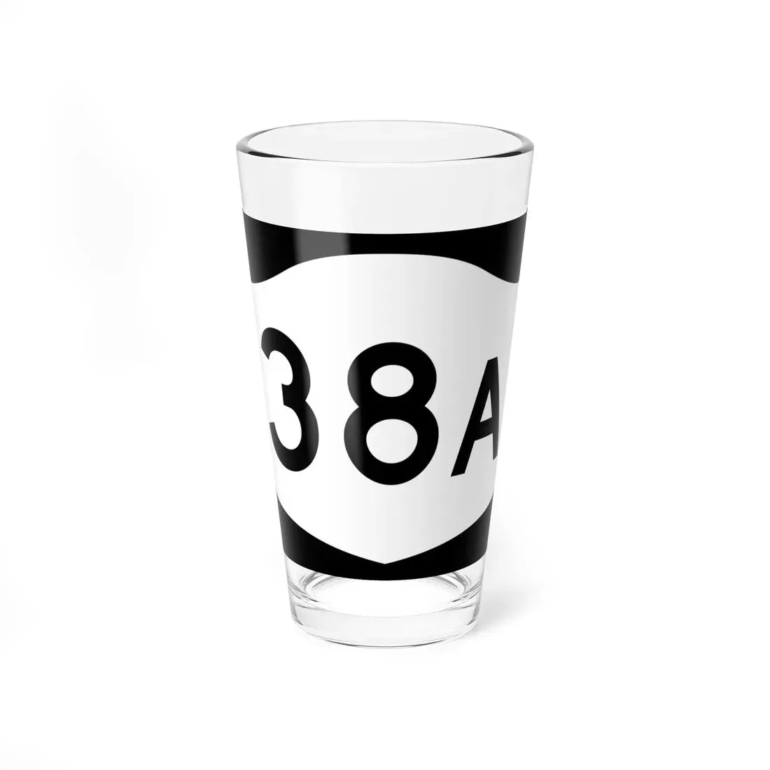 NY-38A (New York) (Road Sign) Pint Glass 16oz 16oz - Go Mug Yourself