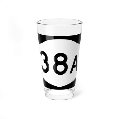 NY-38A (New York) (Road Sign) Pint Glass 16oz 16oz - Go Mug Yourself