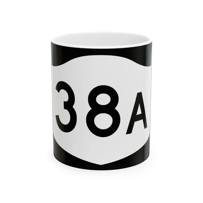 NY-38A (New York) (Road Sign) White Coffee Mug 11oz - Go Mug Yourself