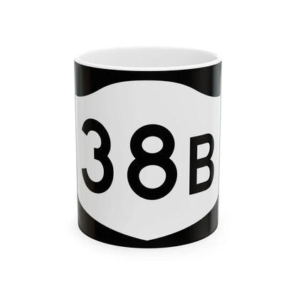 NY-38B (New York) (Road Sign) White Coffee Mug 11oz - Go Mug Yourself