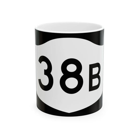 NY-38B (New York) (Road Sign) White Coffee Mug 11oz - Go Mug Yourself
