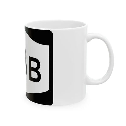 NY-38B (New York) (Road Sign) White Coffee Mug - Go Mug Yourself