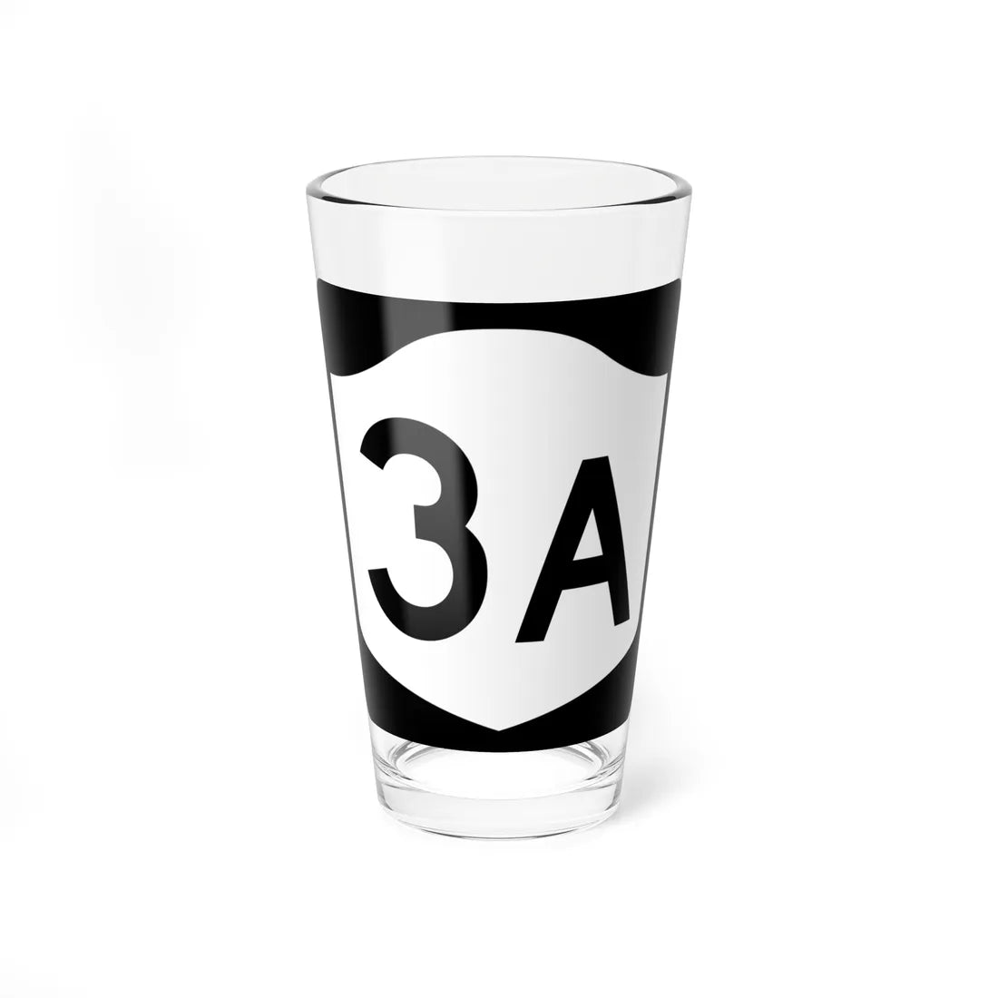 NY-3A (New York) (Road Sign) Pint Glass 16oz - Go Mug Yourself